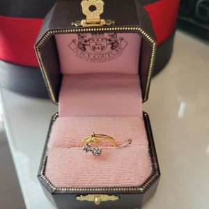 Juicy Couture cherry ring size 6.5